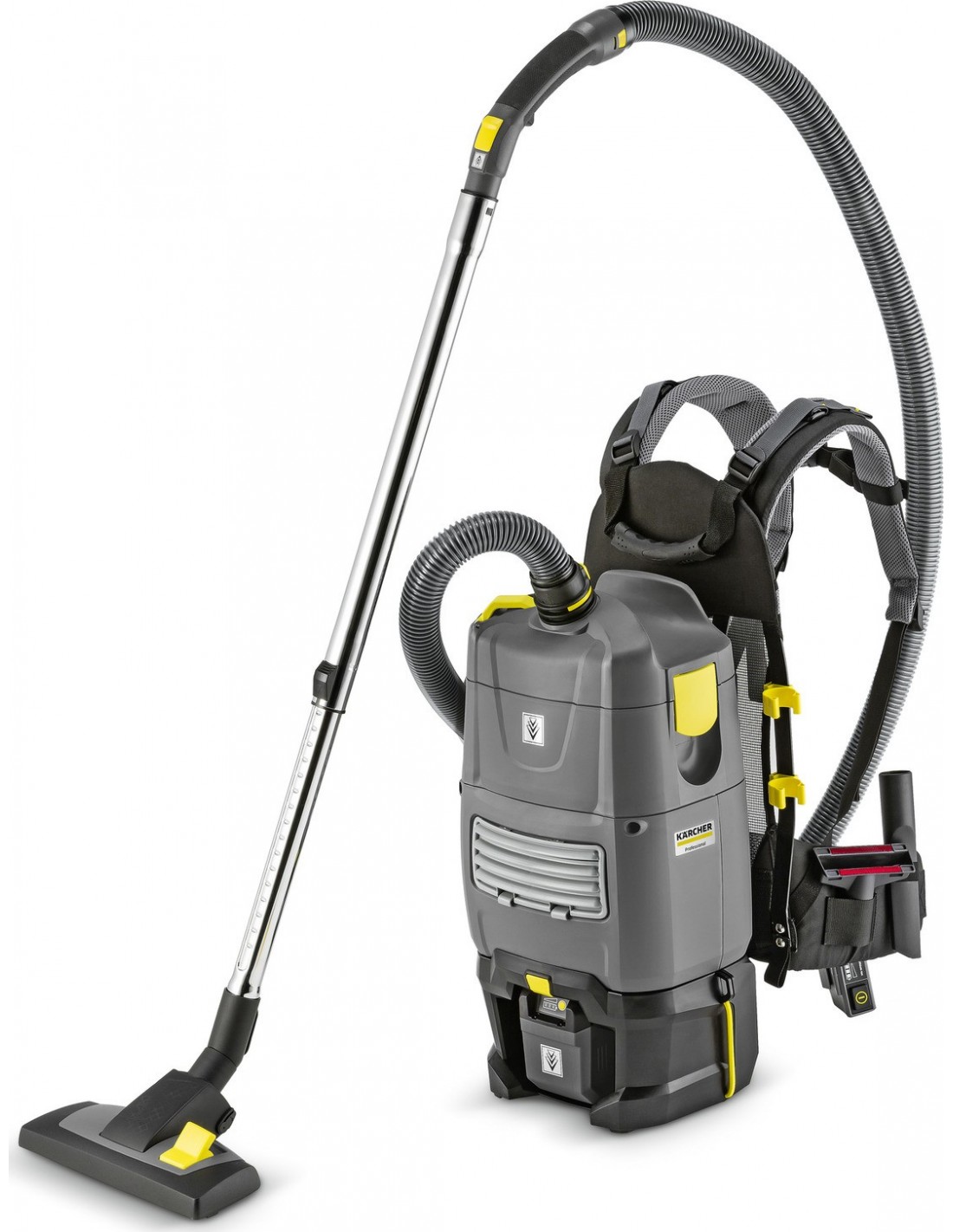 ASPIRAPOLVERE PROFESSIONALE Karcher SPALLEGGIATO A BATTERIA BV5/1 B |  TD-Group