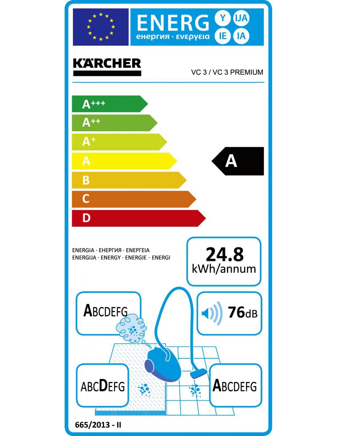 Aspirapolvere senza sacchetto filtro VC 3 Karcher, Karcher vc 3 Opinioni, Aspirapolvere Home, Spazzola Aspirapolvere 40 cm